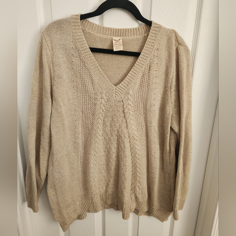 Knit Sparkle Pullover Sweater